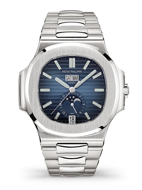 patek philippe fase lunar precio|Patek Philippe Nautilus Calend. Anual, Fases Luna.